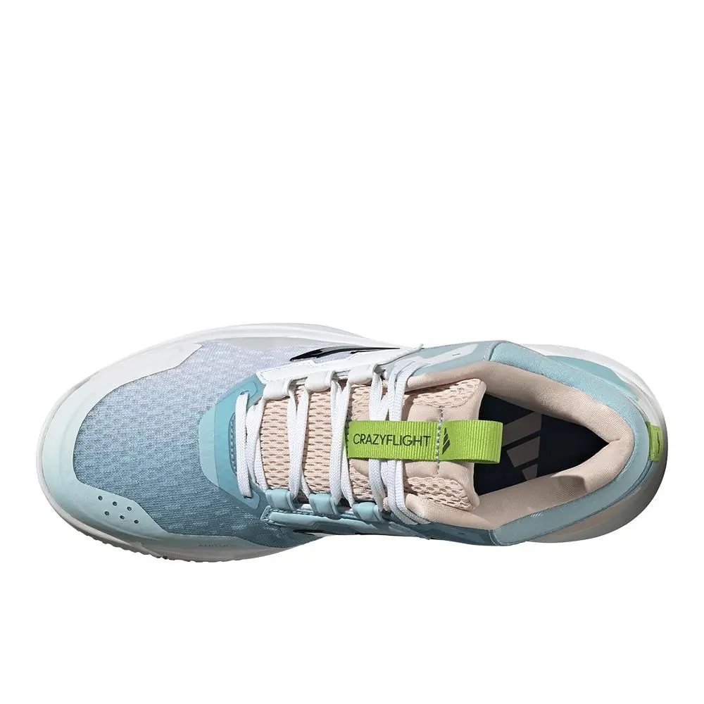 Adidas shoes - adidas Crazyflight Mid Indoor Volleyball - HQ0112 - Blue, Pink, White (UPC: 197617619005) 2