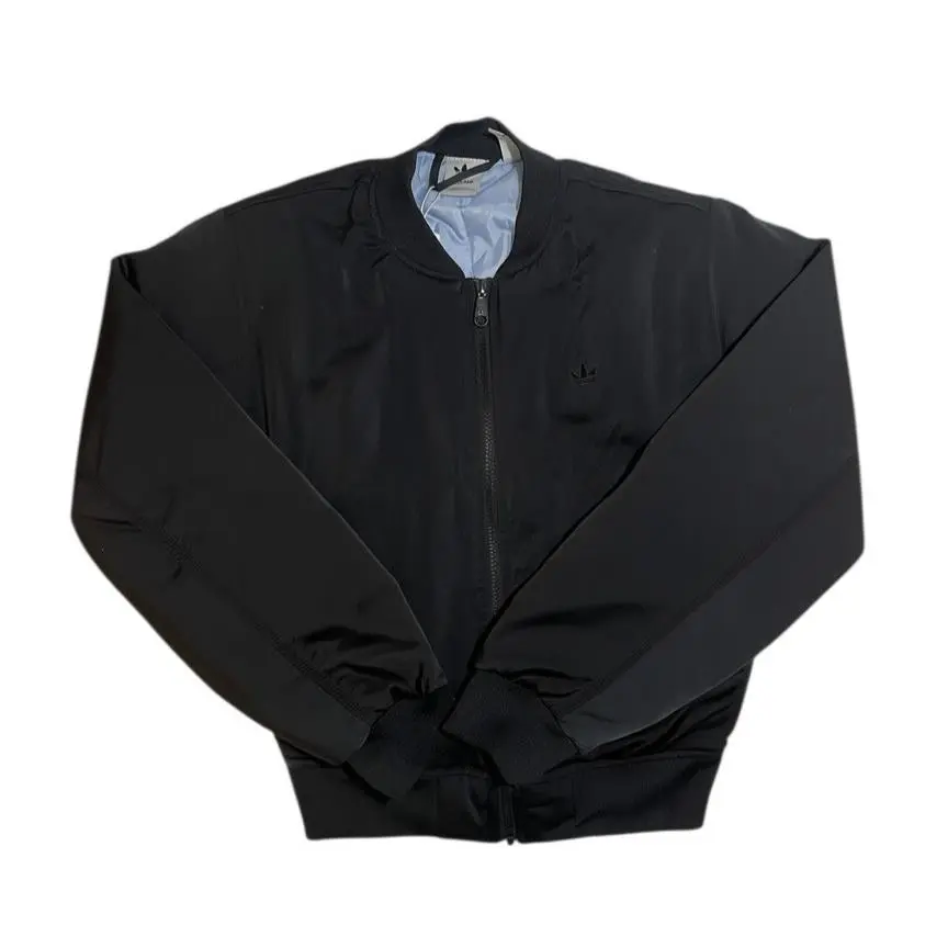 Adidas Originals Ess Jacket Women’s XS Black Bomber Style Full Zip