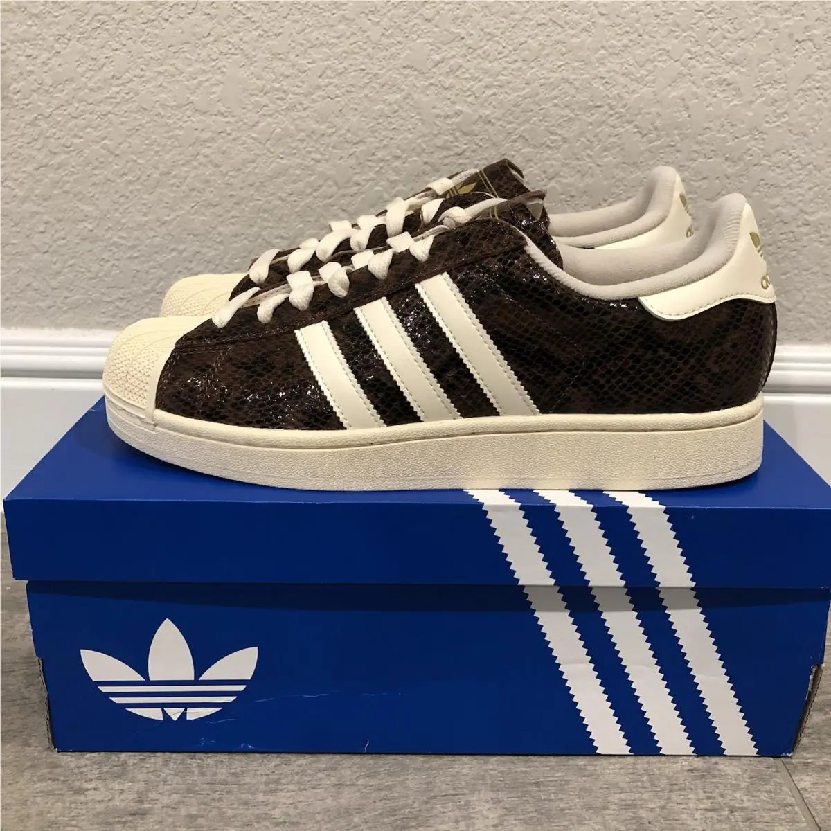 Adidas shoes - adidas Superstar - Superstar - JP8158 - Preloved Brown / Cream White / Alumina 1
