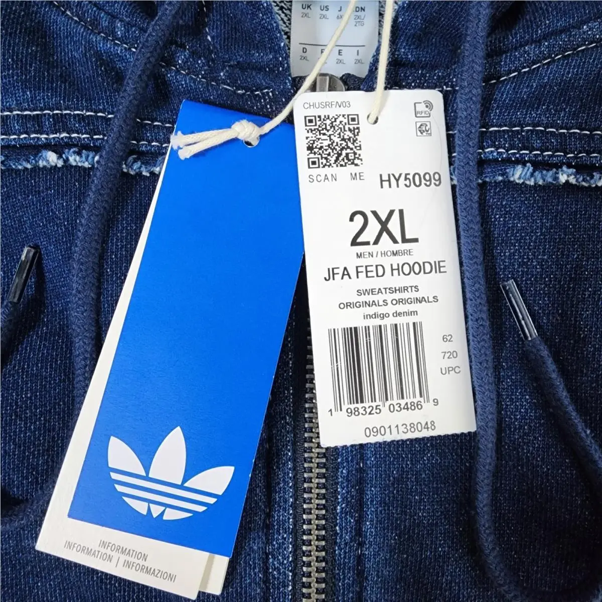 Adidas clothing - HY5099 - HY5099 - Blue 6