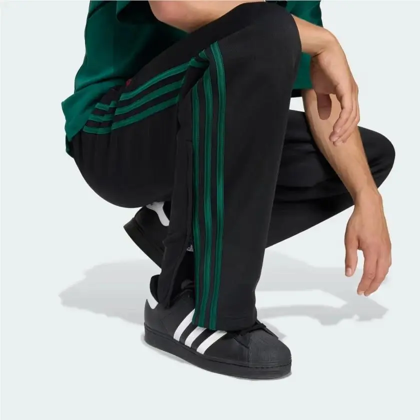 Adidas Originals Adicolor Roses Firebird Track Pants KD0453 Black/green Men`s S