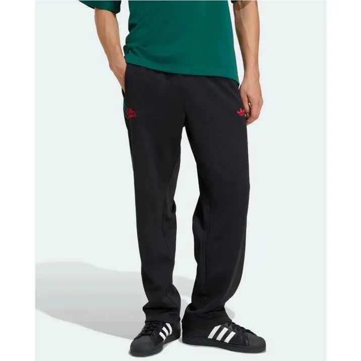Adidas clothing - adidas Adicolor - Adicolor - KD0453 - Black / Collegiate Green 2