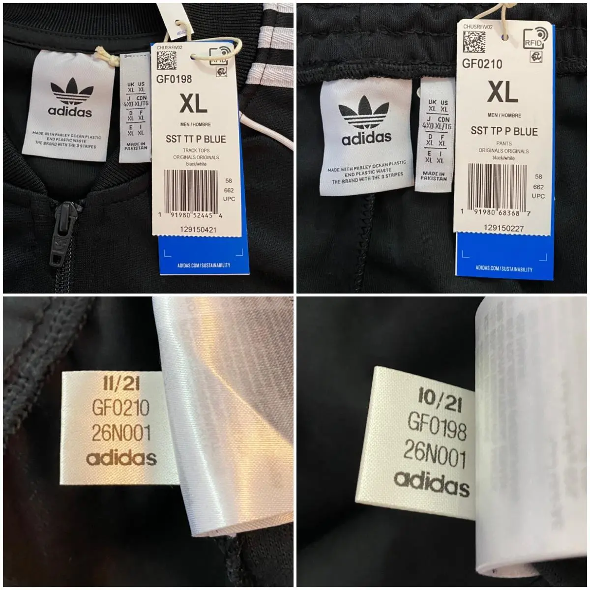 Adidas clothing - Black White 2