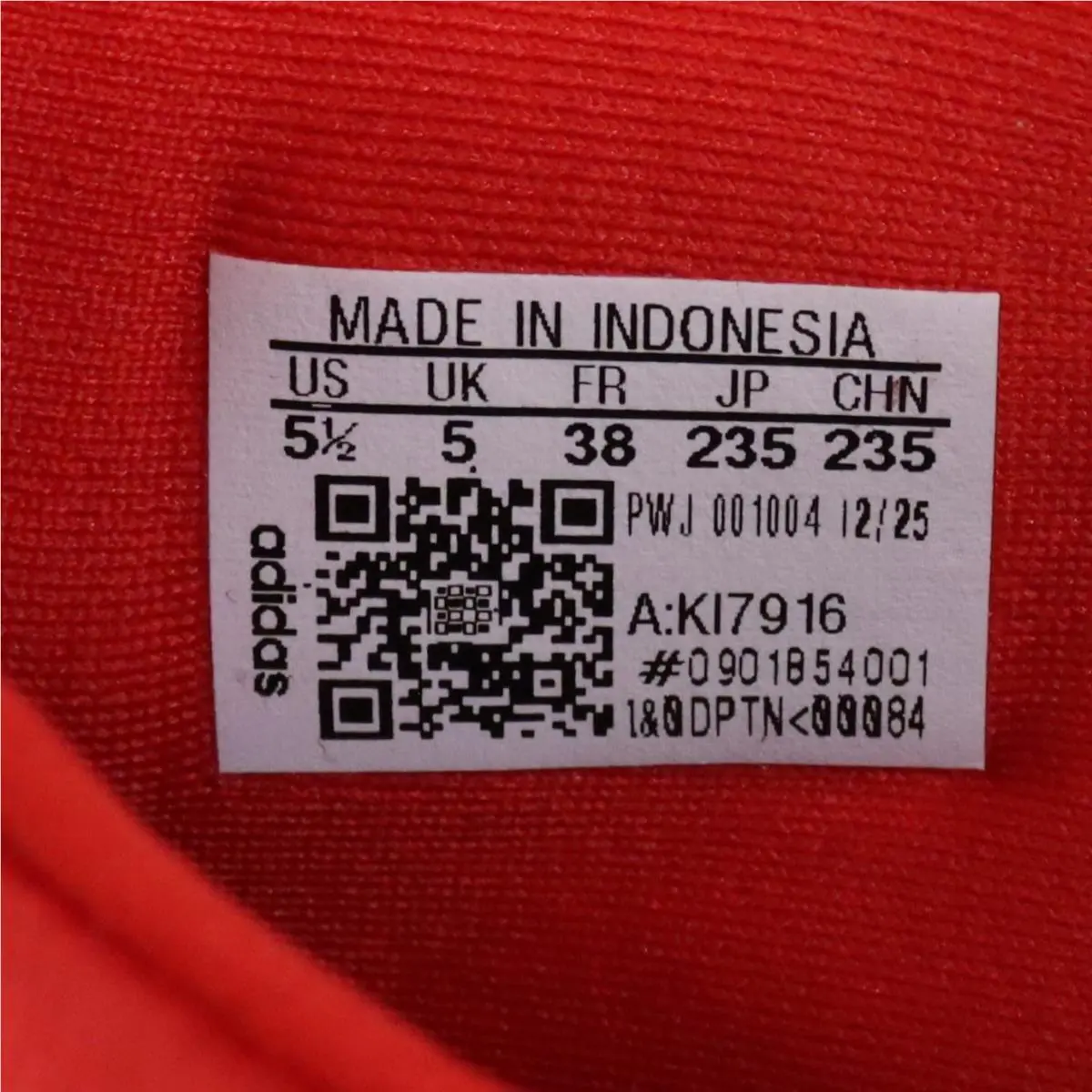 Adidas shoes - KI7916 - KI7916 - Red (UPC: 198330500540) 3