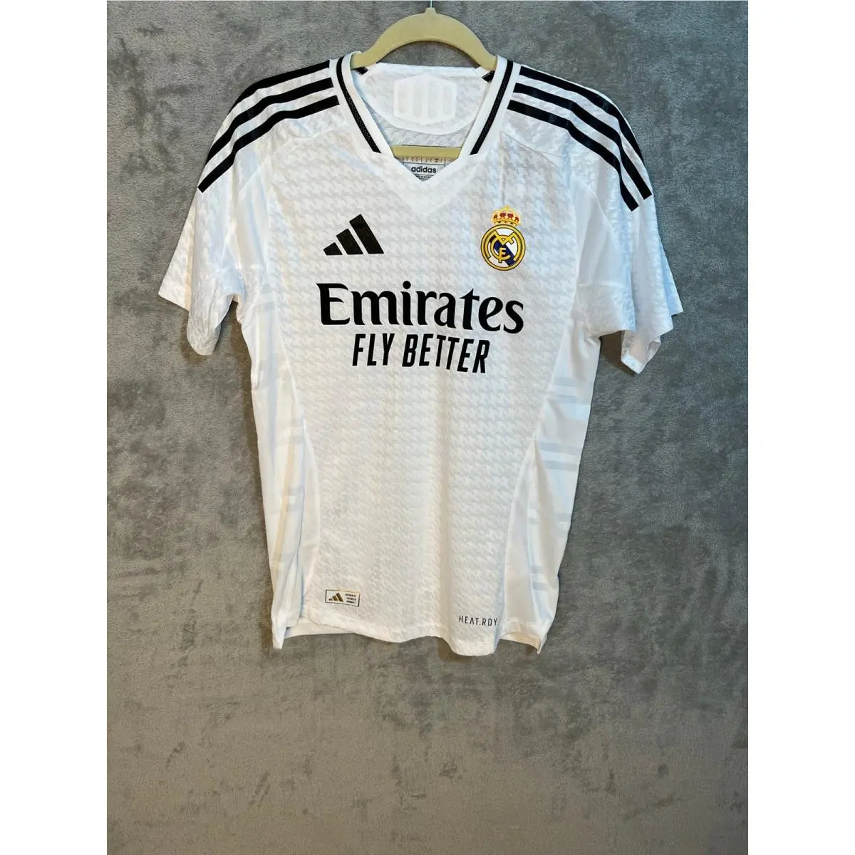 Adidas Real Madrid Bellingham 5 Soccer Jersey White Size Small Fifa