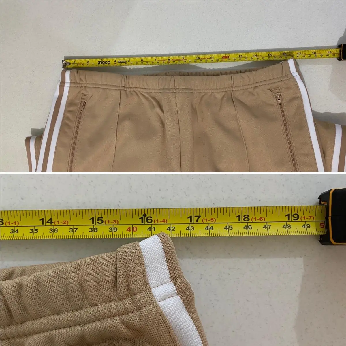 Adidas clothing - Magic Beige White 10