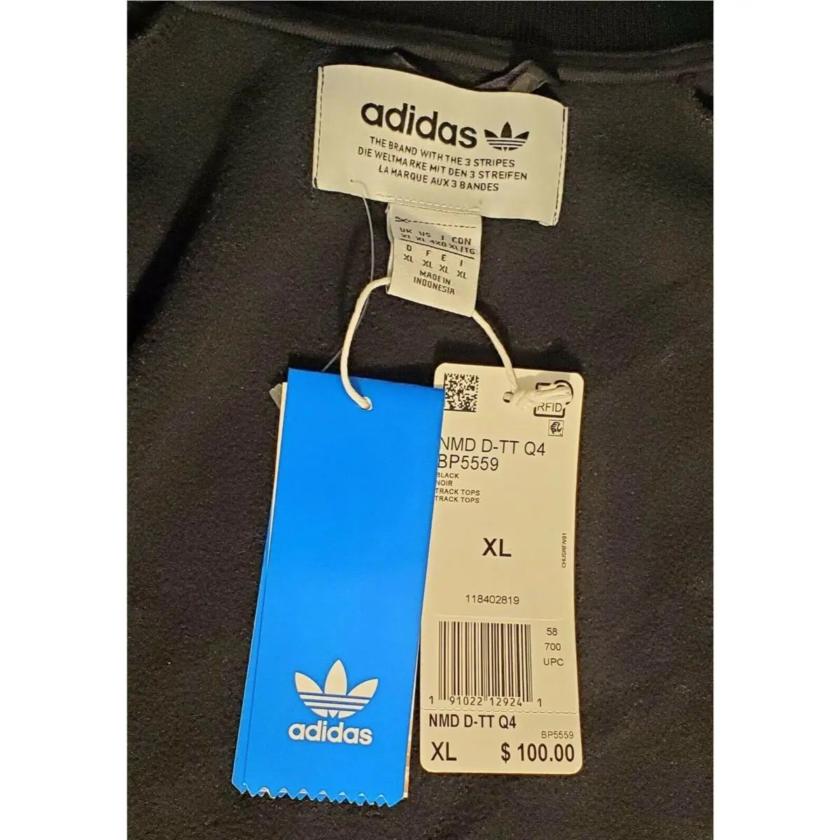Adidas clothing - Adidas Originals NMD D-TT BP5559 - Black 3