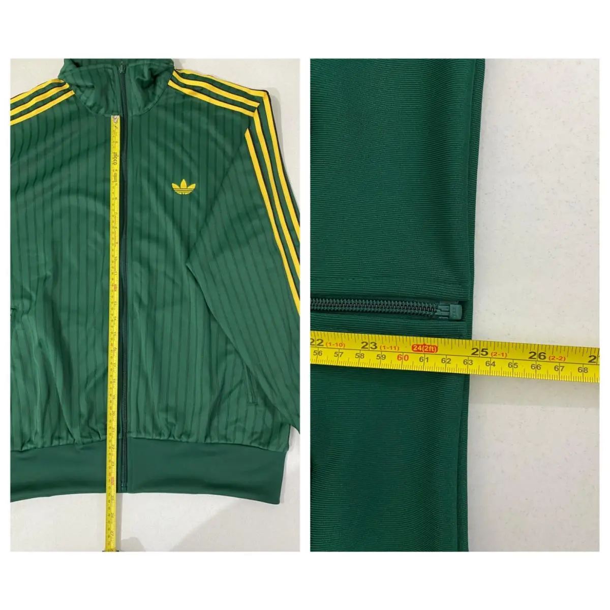 Adidas clothing - Collegiate Green Yellow 8