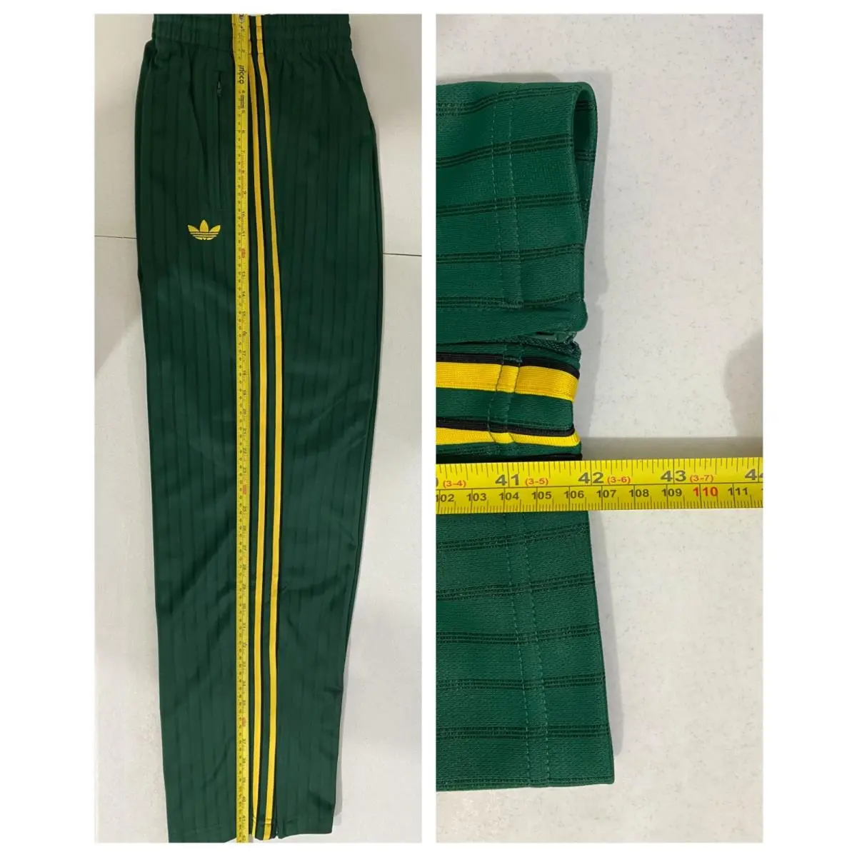 Adidas clothing - Collegiate Green Yellow 10