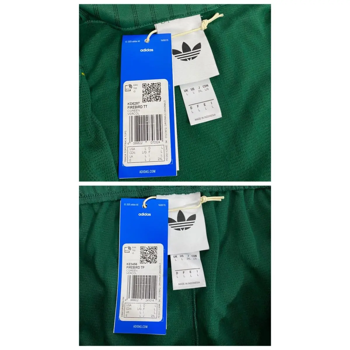 Adidas clothing - Collegiate Green Yellow 3