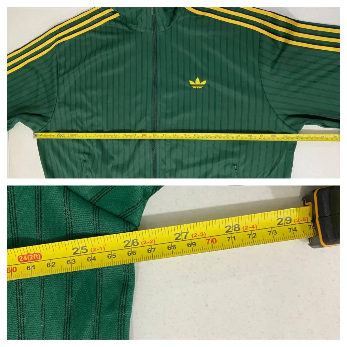 Adidas clothing - Collegiate Green Yellow 7