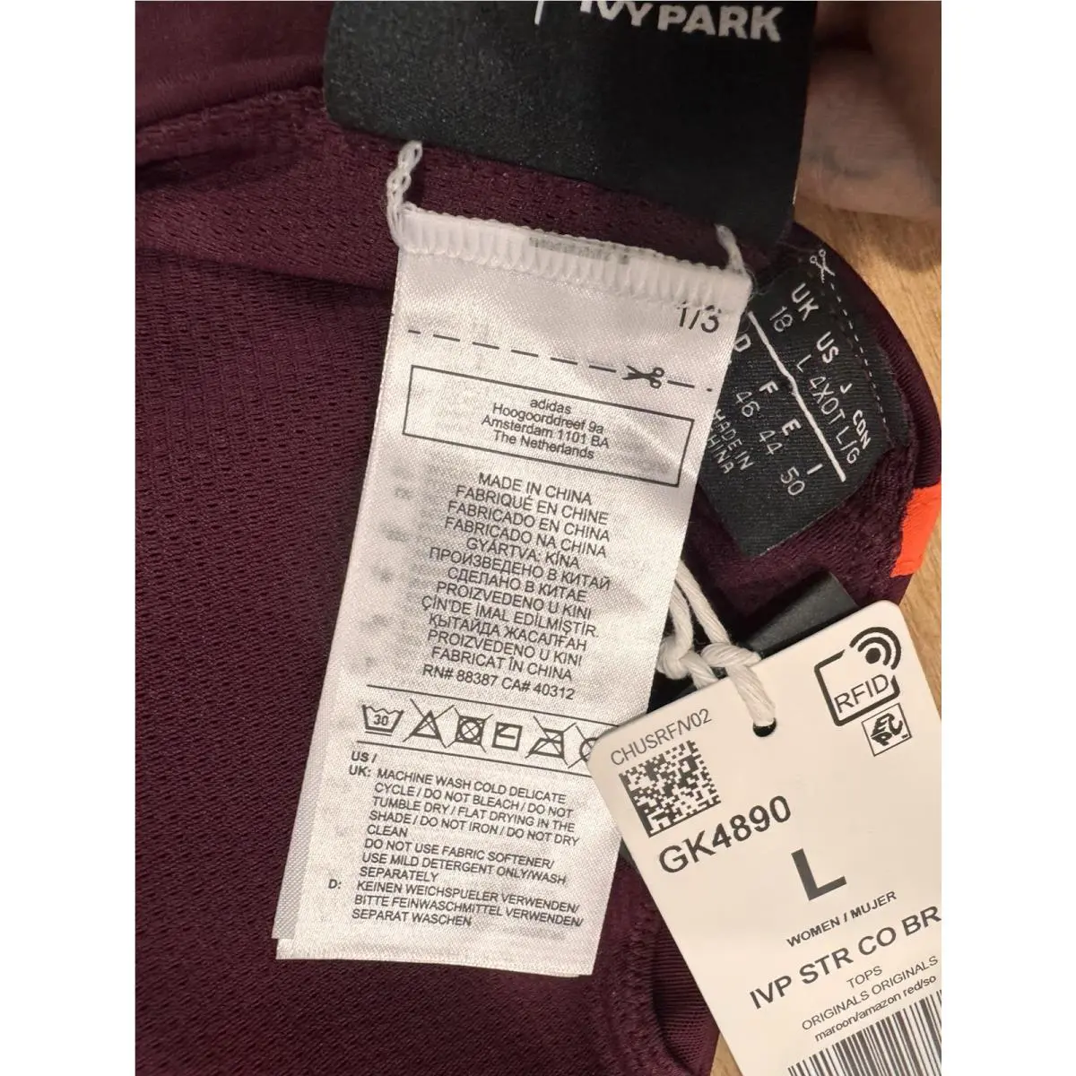 Adidas clothing - Red 3