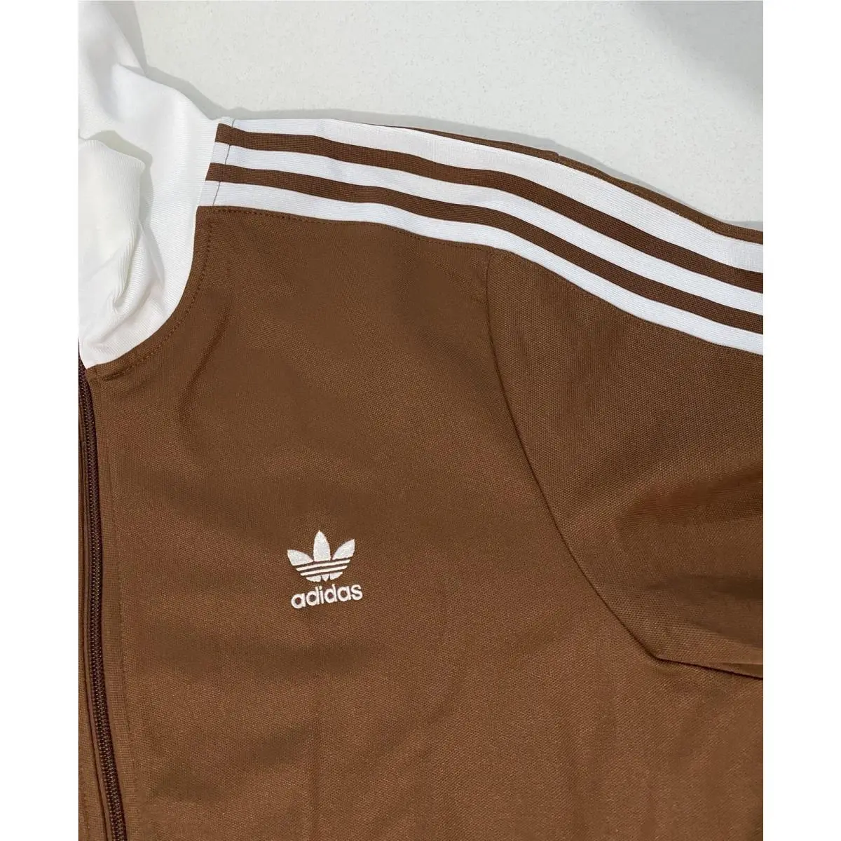 Adidas clothing - Preloved Brown White 2