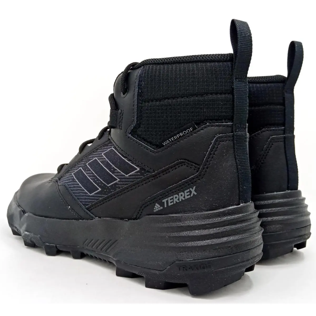 Adidas shoes - adidas Terrex Unity Leather Mid Rain Ready - GZ3325 - Black (UPC: 195733529482) 4