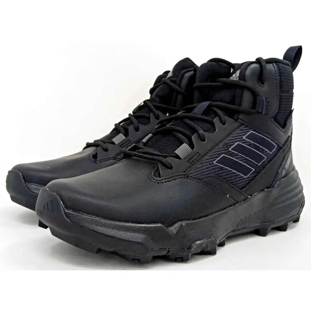 Adidas shoes - adidas Terrex Unity Leather Mid Rain Ready - GZ3325 - Black (UPC: 195733529482) 2