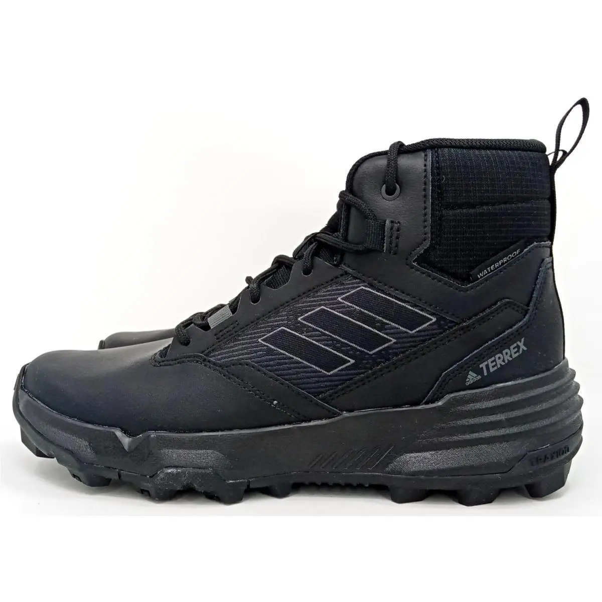 Adidas shoes - adidas Terrex Unity Leather Mid Rain Ready - GZ3325 - Black (UPC: 195733529482) 3