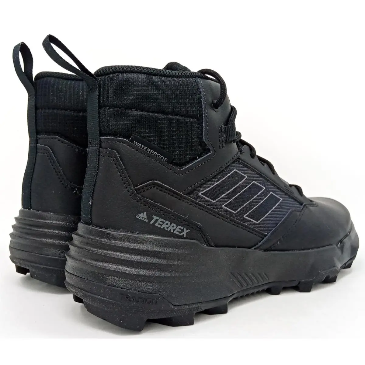 Adidas shoes - adidas Terrex Unity Leather Mid Rain Ready - GZ3325 - Black (UPC: 195733529482) 6