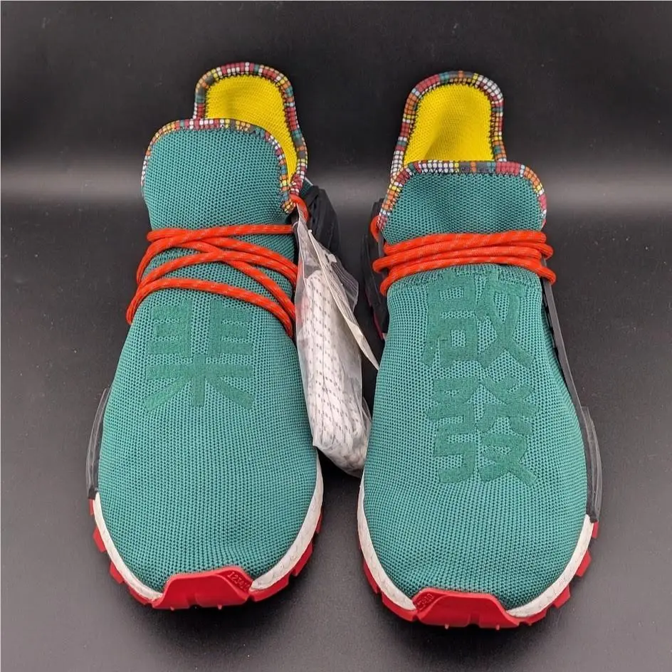 Adidas shoes - Adidas Pharrell Williams Solar HU NMD INSPIRATION PACK - EE7584 - Green 13