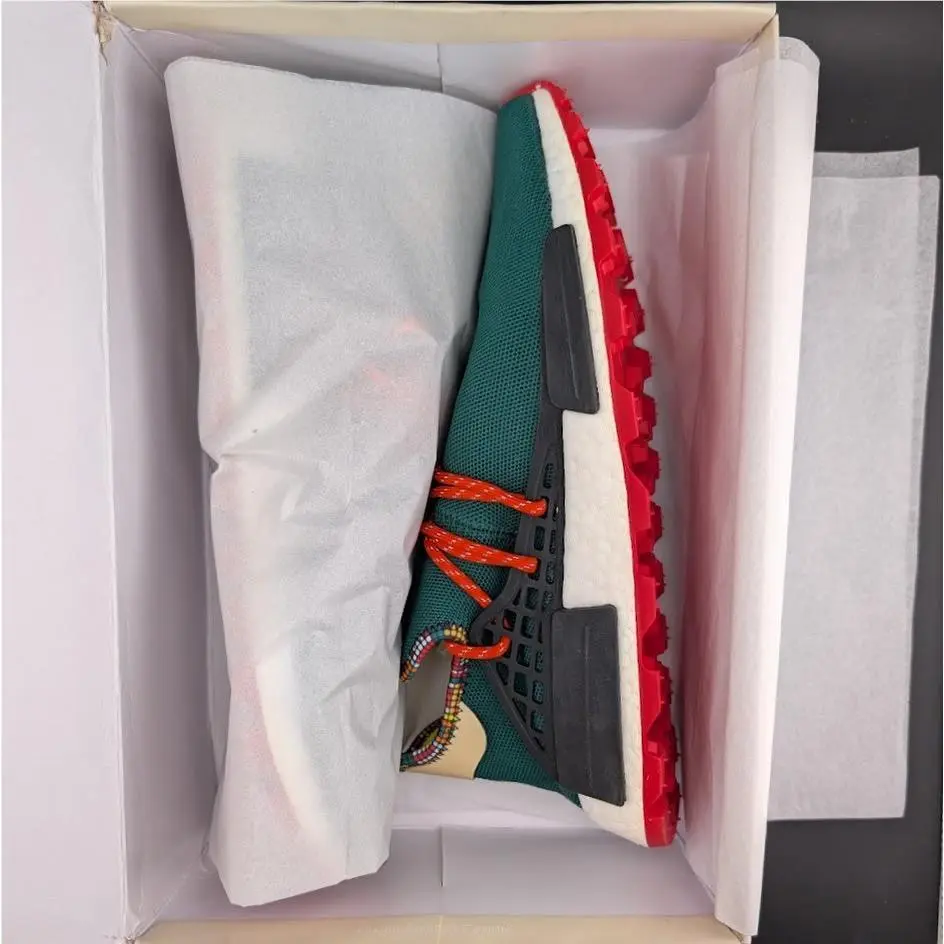 Adidas shoes - Adidas Pharrell Williams Solar HU NMD INSPIRATION PACK - EE7584 - Green 16