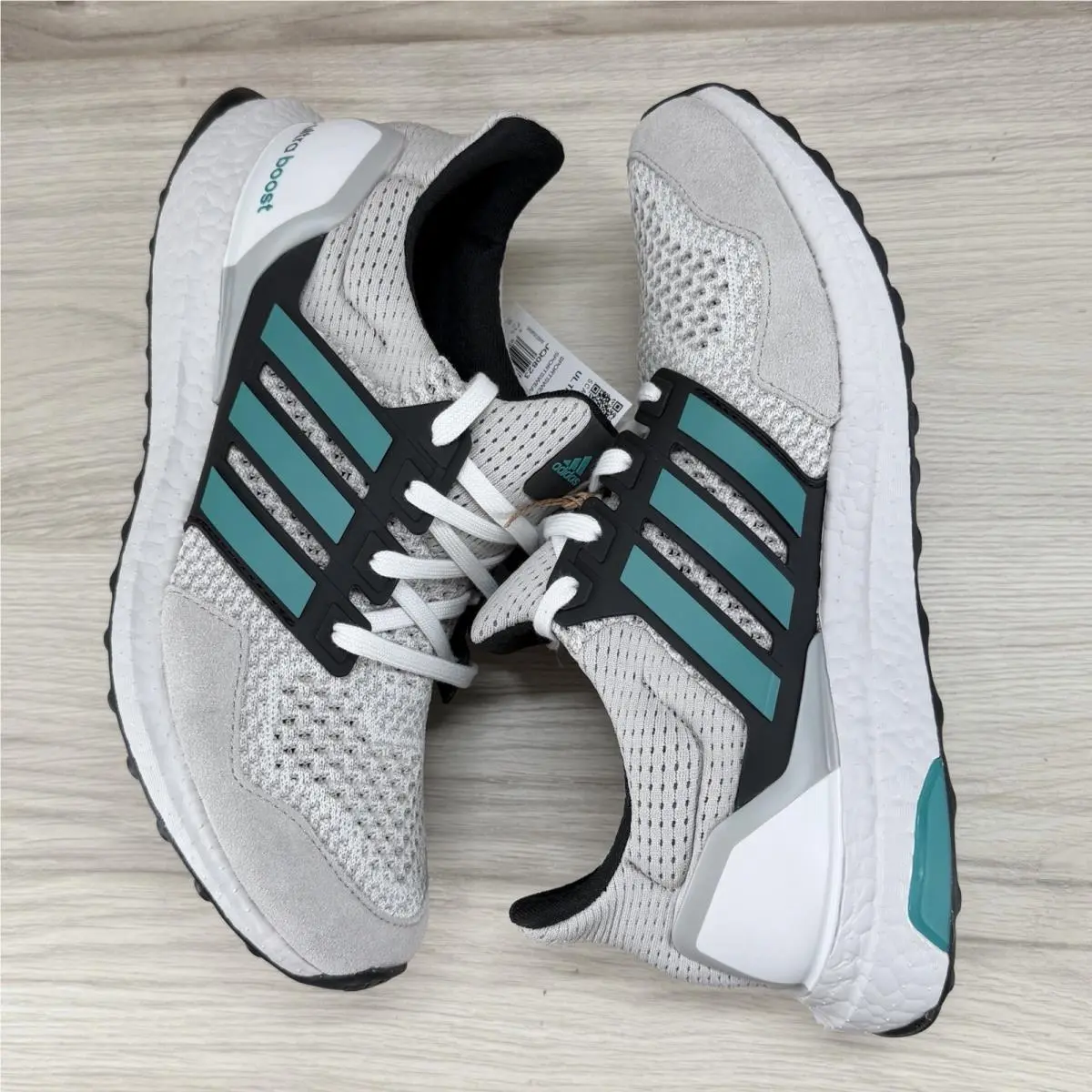 Adidas shoes - adidas Ultra Boost - Ultra Boost - JQ0823 - Crystal White/Pure Teal/Grey Two 5