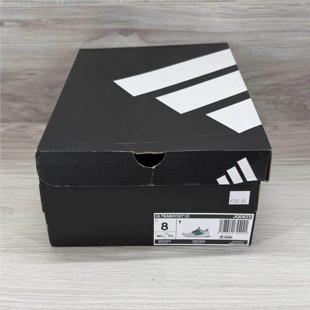 Adidas shoes - adidas Ultra Boost - Ultra Boost - JQ0823 - Crystal White/Pure Teal/Grey Two 6