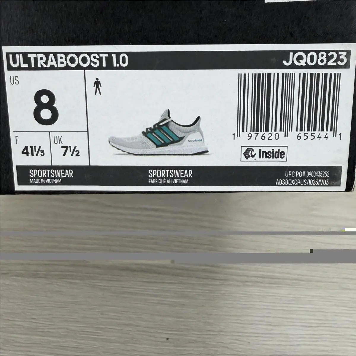 Adidas shoes - adidas Ultra Boost - Ultra Boost - JQ0823 - Crystal White/Pure Teal/Grey Two 7