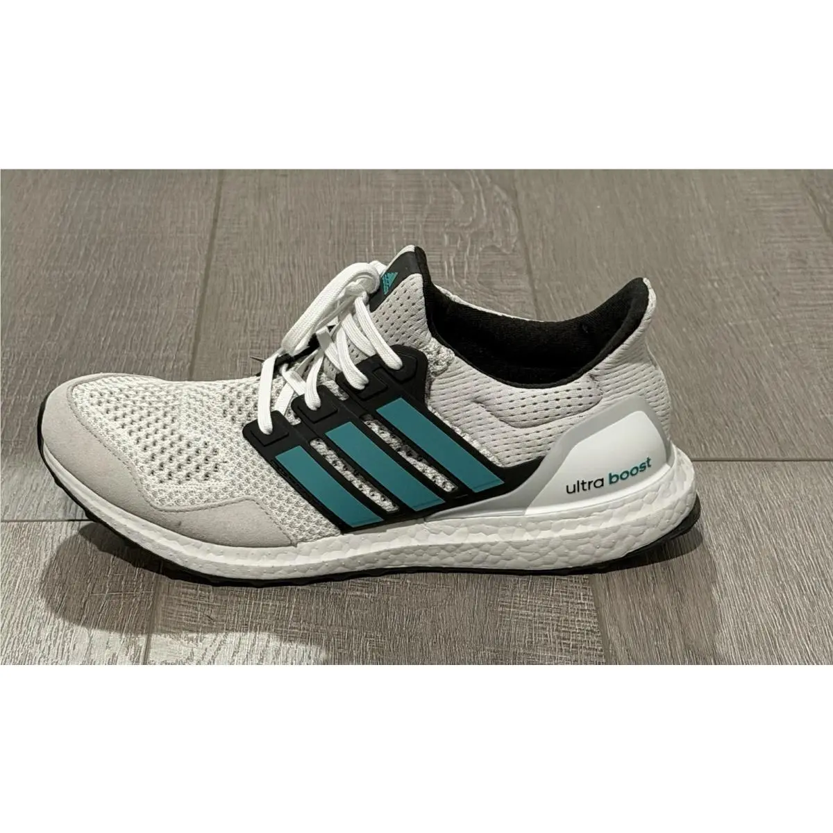 Adidas shoes - adidas Ultra Boost - Ultra Boost - JQ0823 - Crystal White/Pure Teal/Grey Two 3
