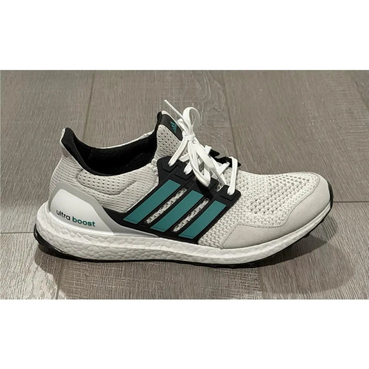 Adidas shoes - adidas Ultra Boost - Ultra Boost - JQ0823 - Crystal White/Pure Teal/Grey Two 4