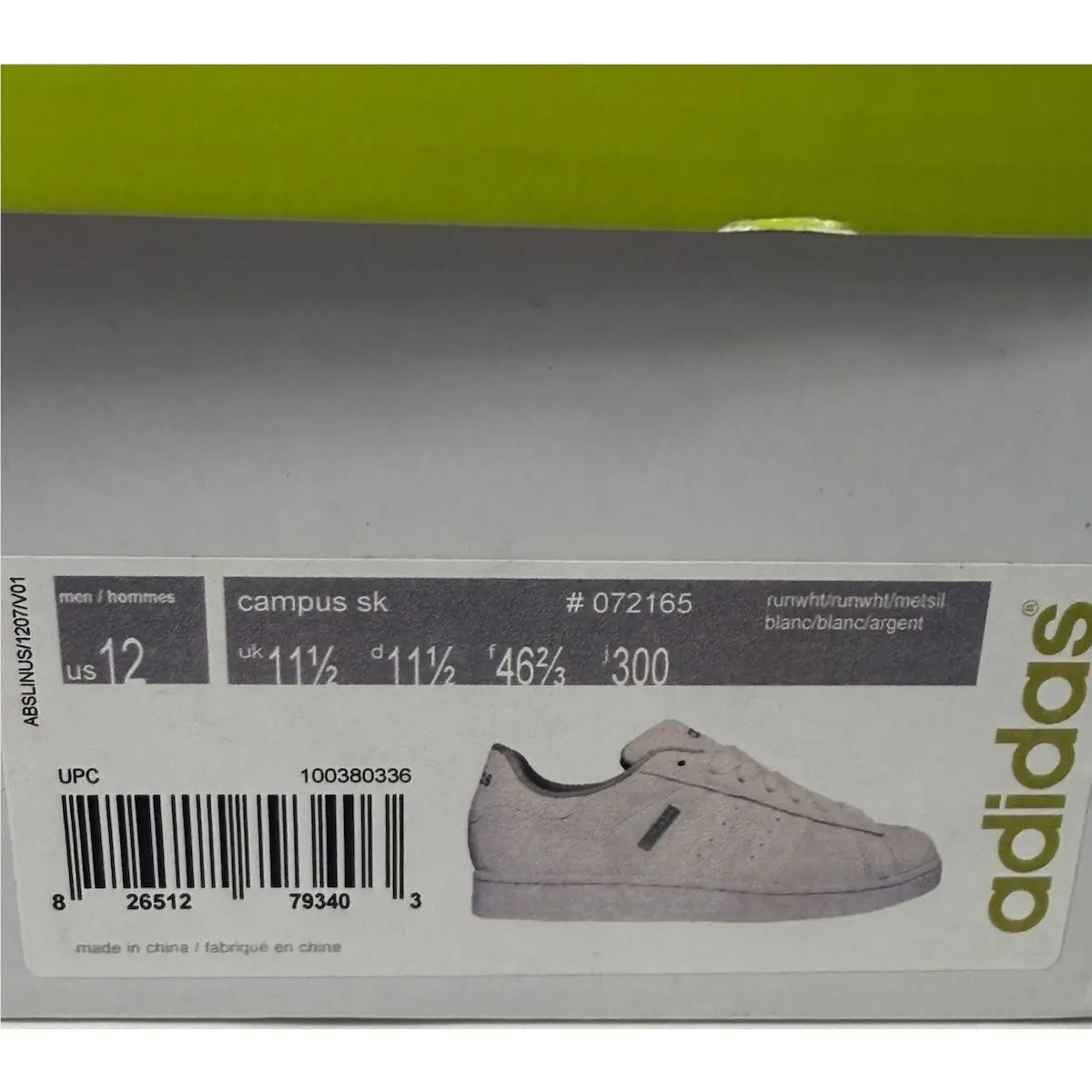 Adidas shoes - adidas Campus - Campus - 072165 - White 8