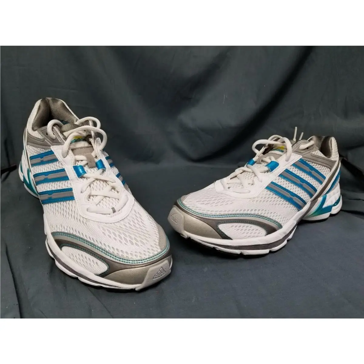 Adidas Supernova Glide 2 W White/blue/grey G14293 Women`s Size 10.5