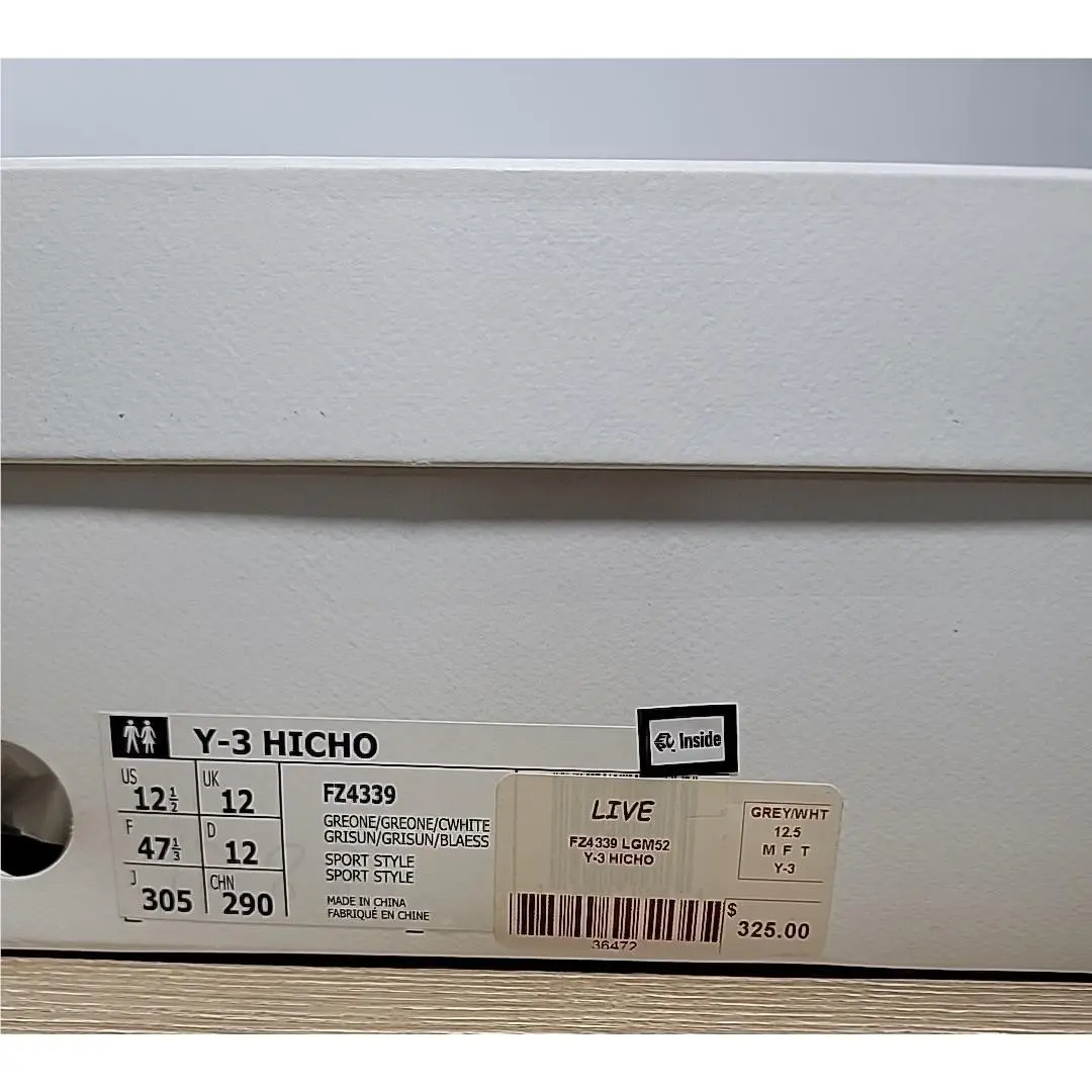 Adidas shoes - adidas Y-3 Hicho - Hicho - FZ4339 - Gray 14