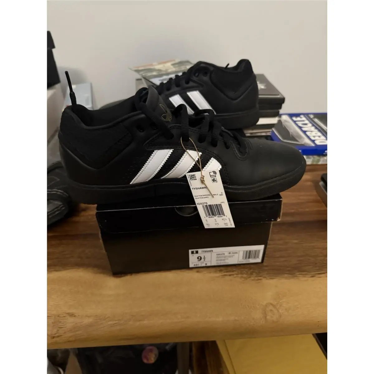 Adidas shoes - adidas Tyshawn - Tyshawn - Black 0