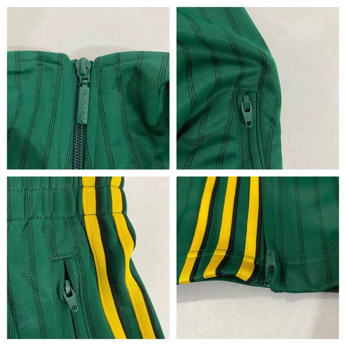 Adidas clothing - Collegiate Green Yellow 3