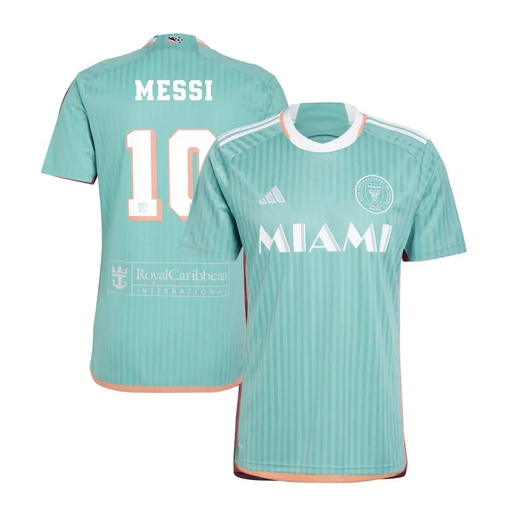 Adidas Messi Jersey Mens 2XL Inter Miami CF Aqua 2024-25 Archive 10