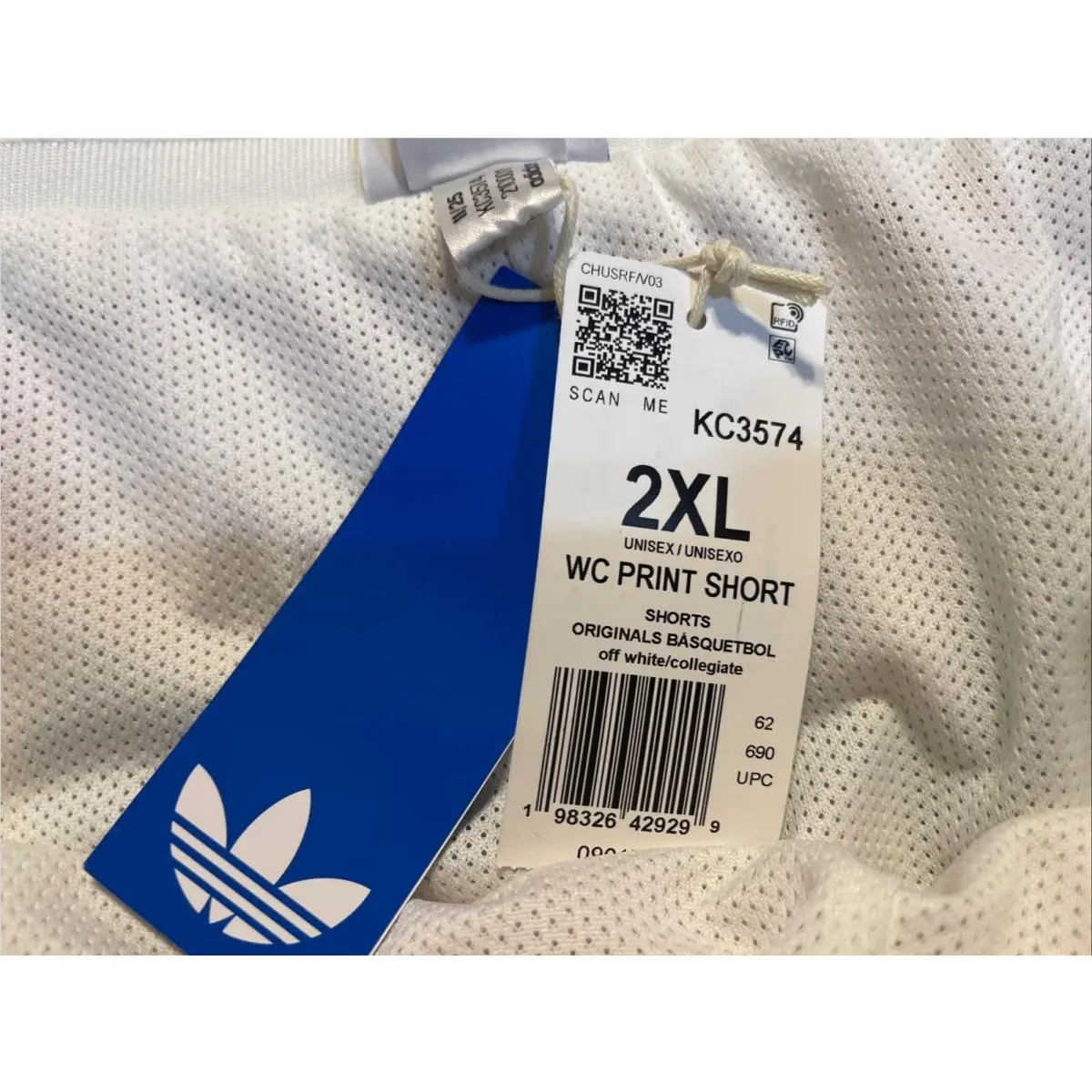 Adidas clothing - ADIDAS Originals World Cup 2026 - KC3574 - Off White (UPC: 192000031884) 3