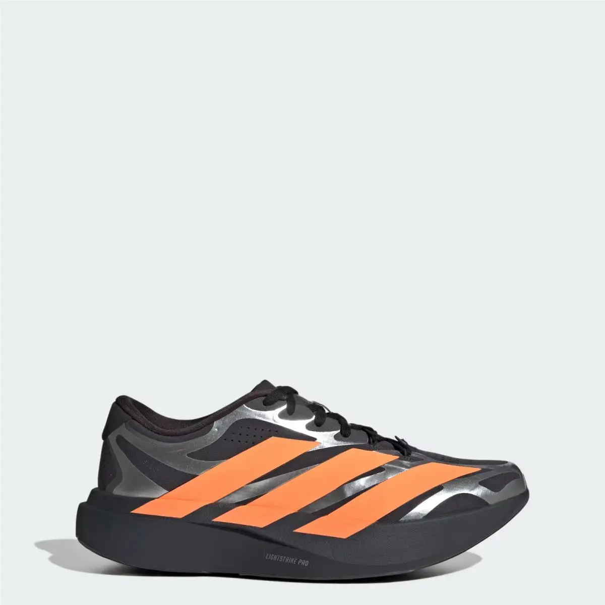Men`s Adidas Adizero Evo SL Exo Running Shoes Black / Orange Sz 8.5 KI4766