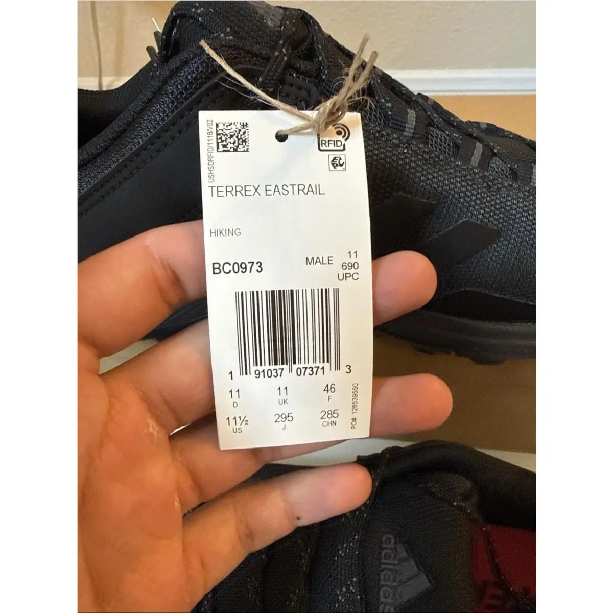 Adidas shoes - adidas TERREX Eastrail - TERREX Eastrail - BC0973 - Black, Manufacturer: Carbon/Core Black/Grey 1