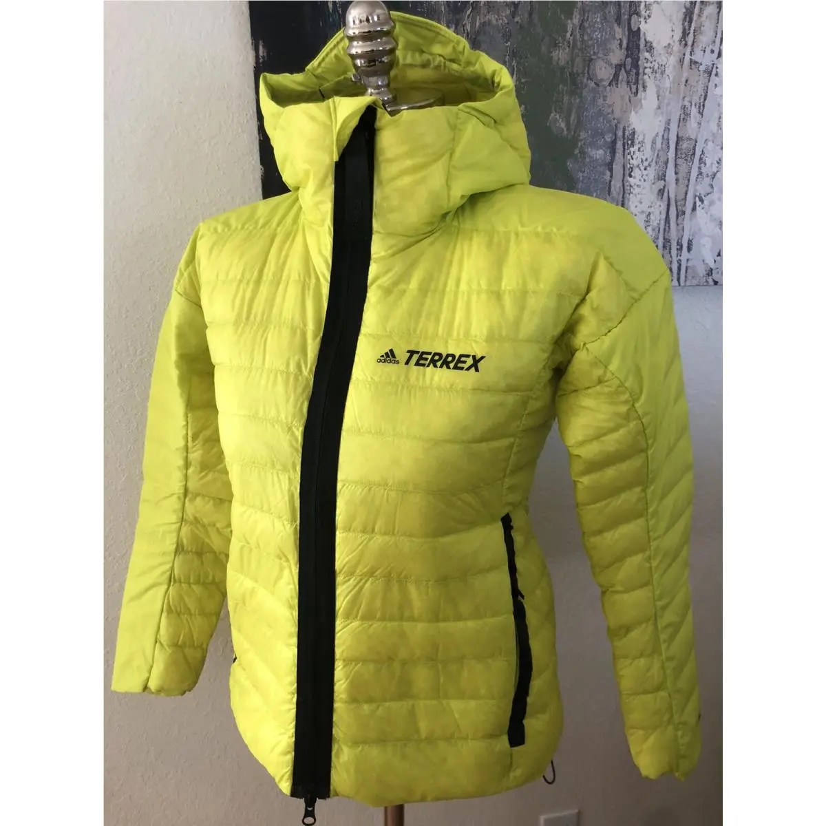 Adidas Terrex Myshelter Txms Hiking Senderismo Down Jacket Women’s Size XS