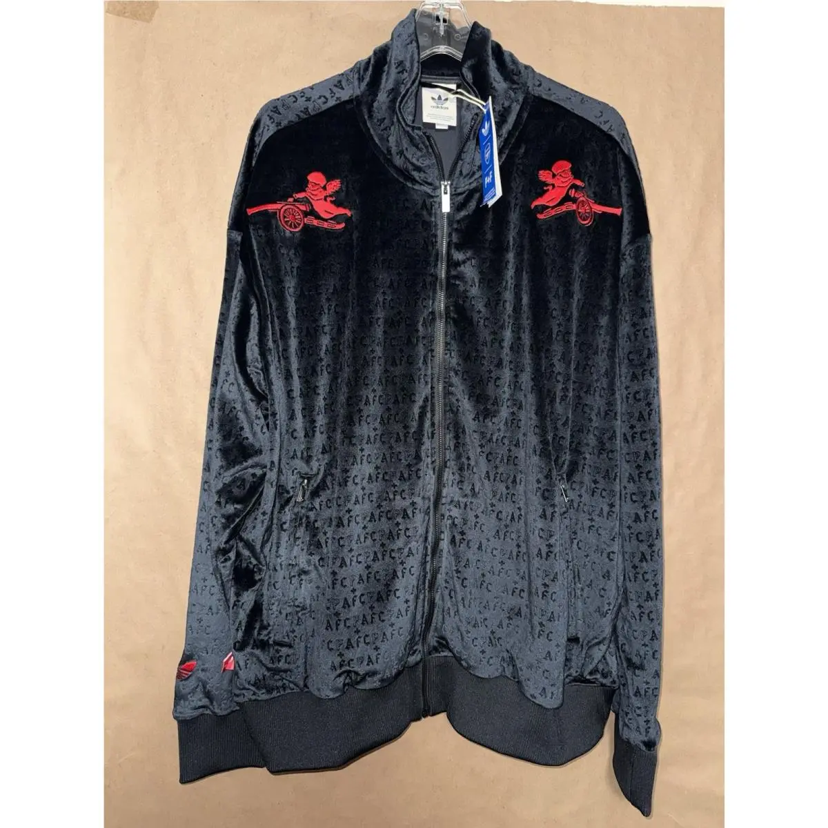 Adidas Arsenal FC Places Faces Track Top Black KC1181 XL