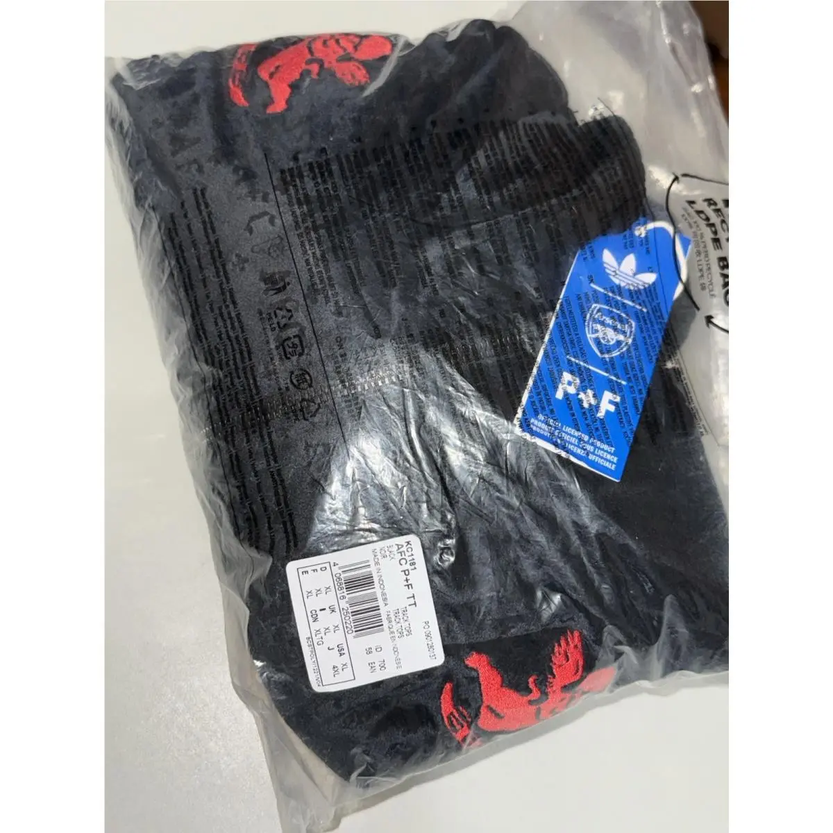 Adidas clothing - Adidas Arsenal FC Places - Arsenal Places - KC1181 - Black 7