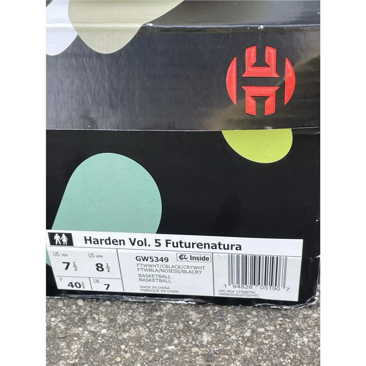 Adidas shoes - adidas Harden Vol. 5 - Harden - GW5349 - White 11