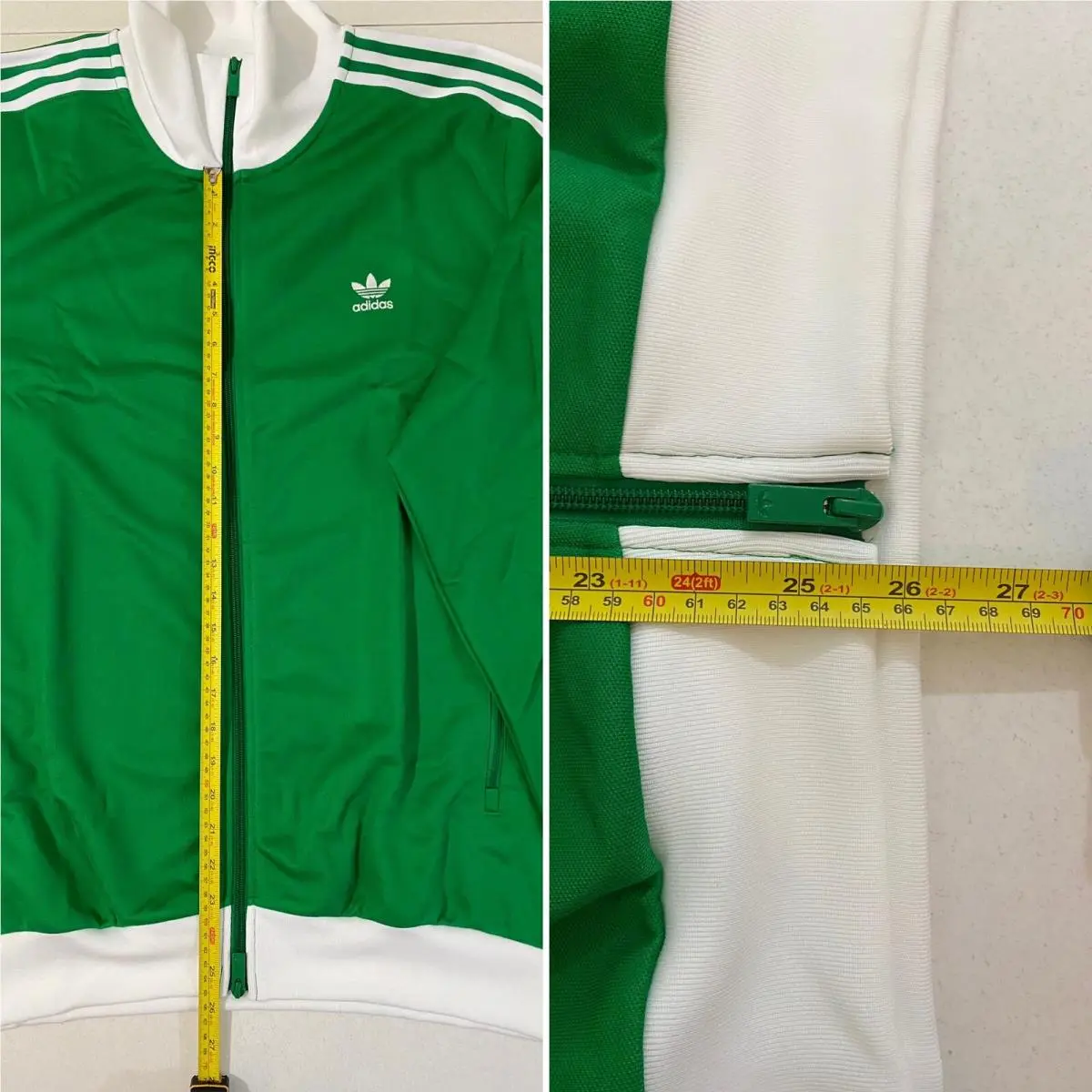 Adidas clothing - Green White 9