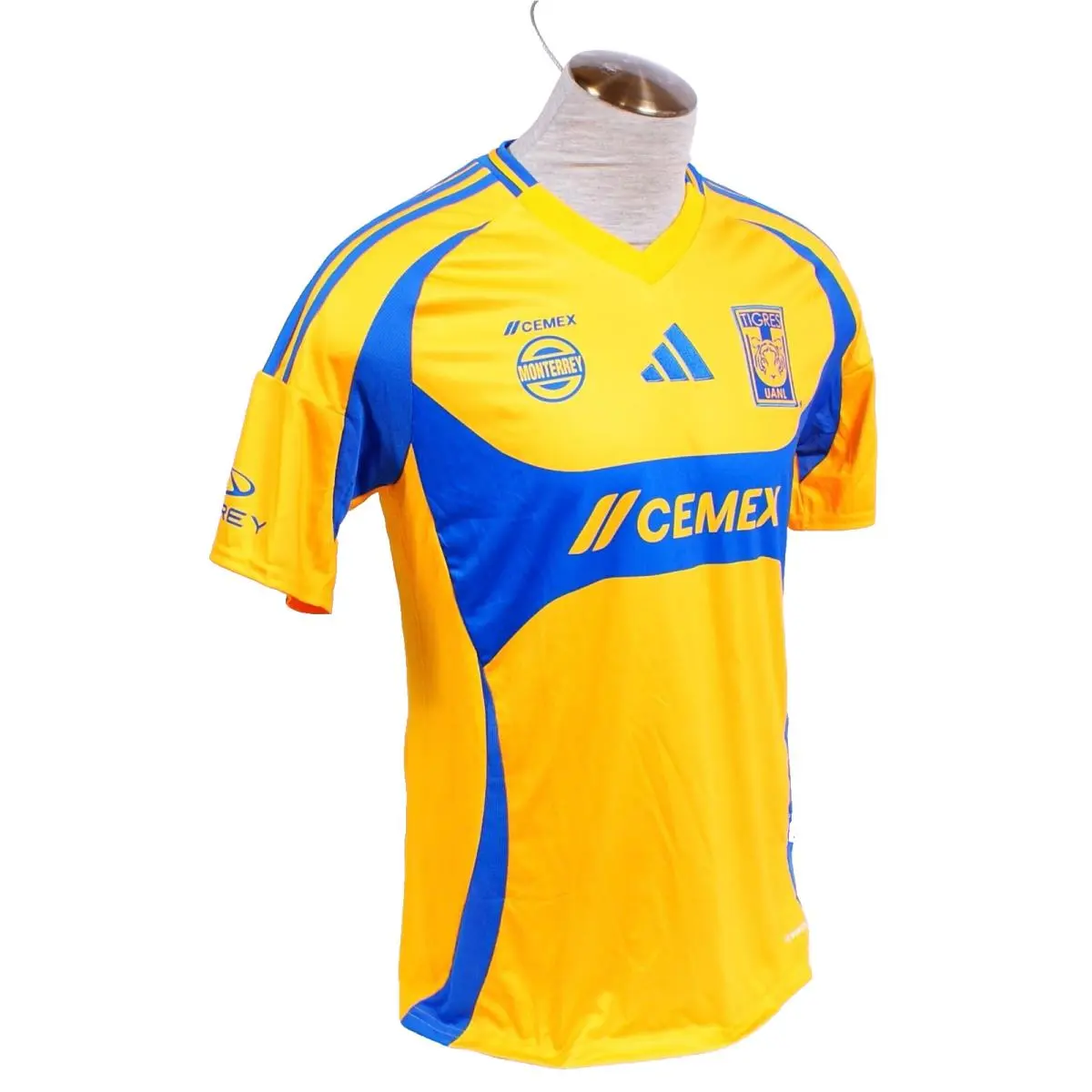 Adidas clothing - Tigres UANL - Tigres UANL - Gold & Blue (UPC: 197607136666) 2