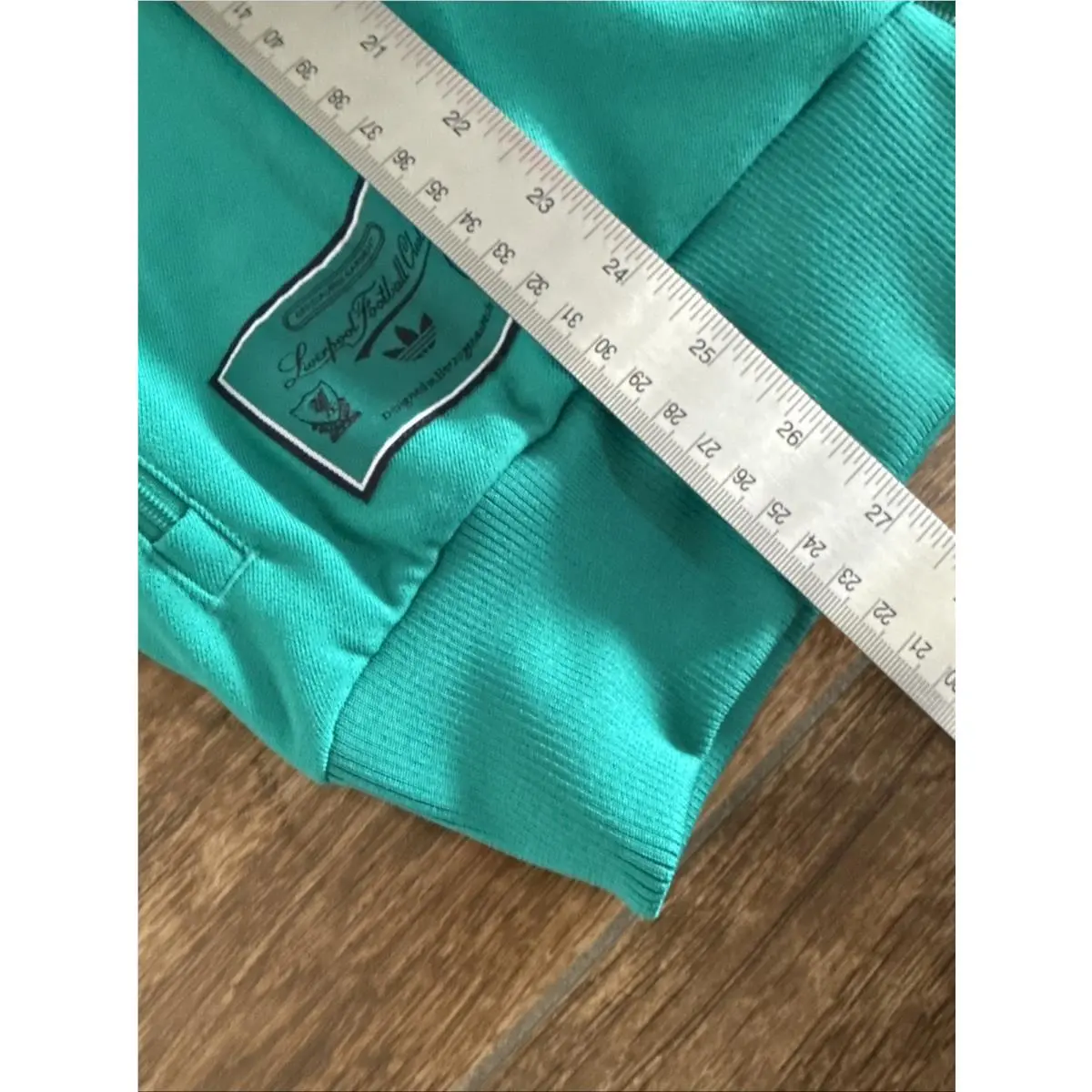 Adidas clothing - adidas Liverpool FC Terrace Icon Track Top - JW5464 - Green (UPC: 197623962478) 13