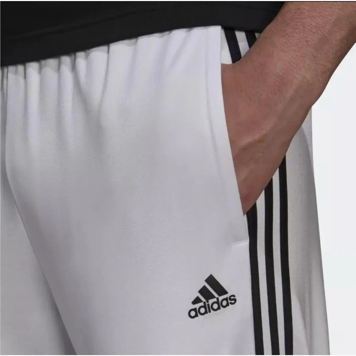Adidas clothing - 3-Stripes - H46108 - White / Black 5