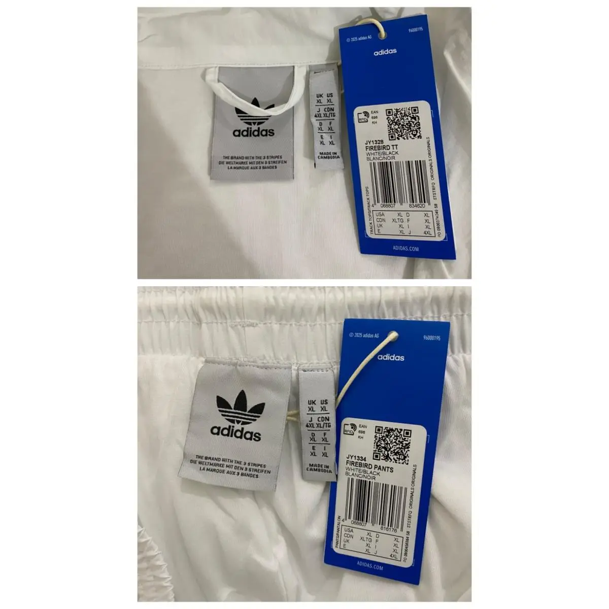 Adidas clothing - White Black 3