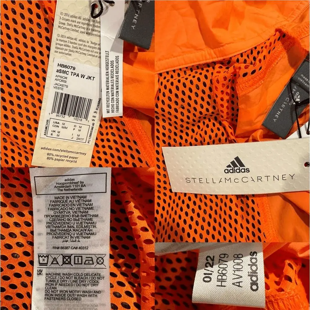 Adidas clothing - ADIDAS STELLA MCCARTNEY TruePace Tracksuit Running Jacket - Multicolor, Exterior: Multicolor 10