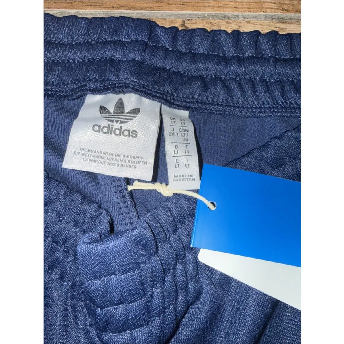 Adidas clothing - Adidas Adicolor - Adicolor - IR9887 - Blue, Manufacturer: Navy Night Indigo/White (UPC: 196471110086) 3