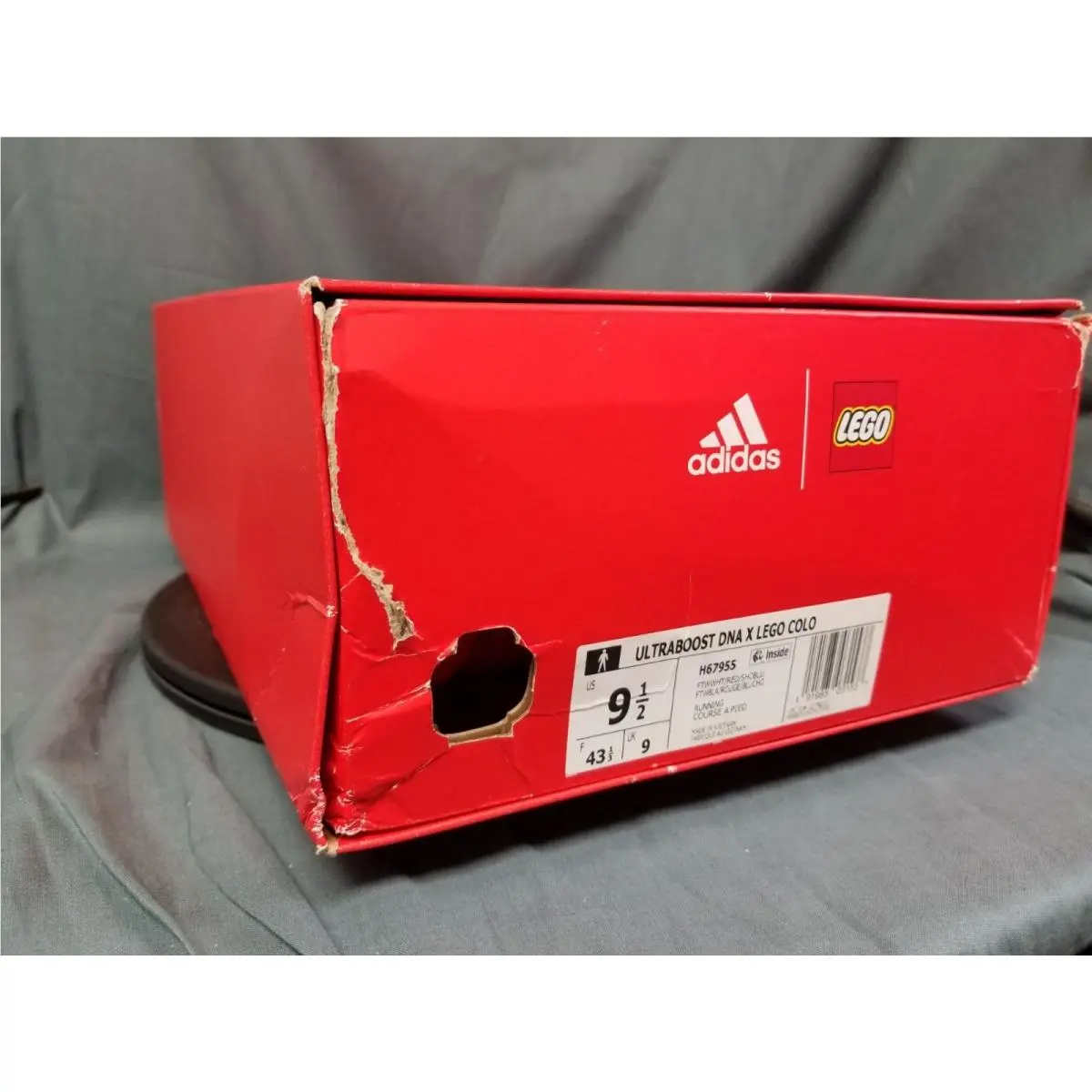 Adidas shoes - adidas UltraBoost DNA - UltraBoost DNA - H67955 - White/Red (UPC: 195747994245) 10