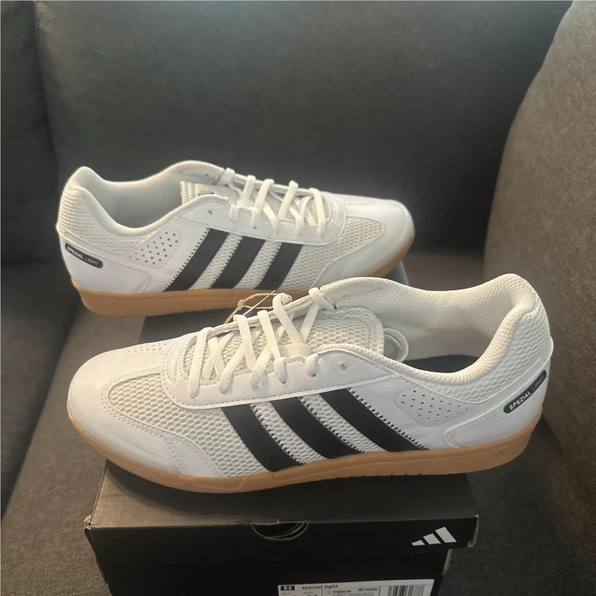 Adidas shoes - adidas Spezial Light Handball - Spezial Light Handball - HQ3518 - White 1